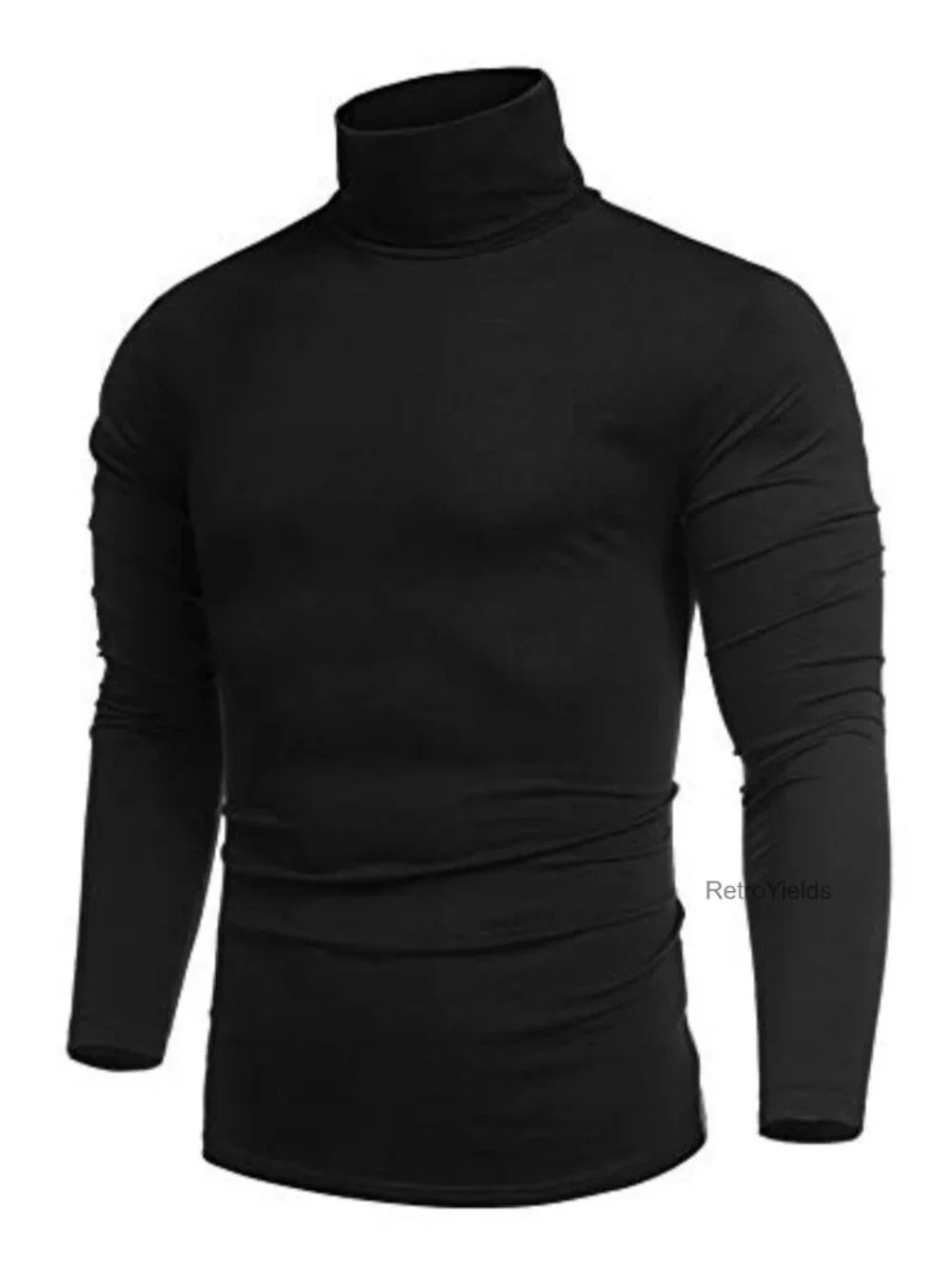 Men's Slim Fit Long Sleeve Turtleneck Thermal T-Shirt